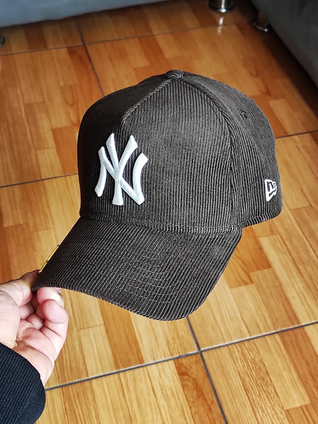 New era New York Yankees World Series 1996 Brown cord. 9FORTY A-FRAME Snapback