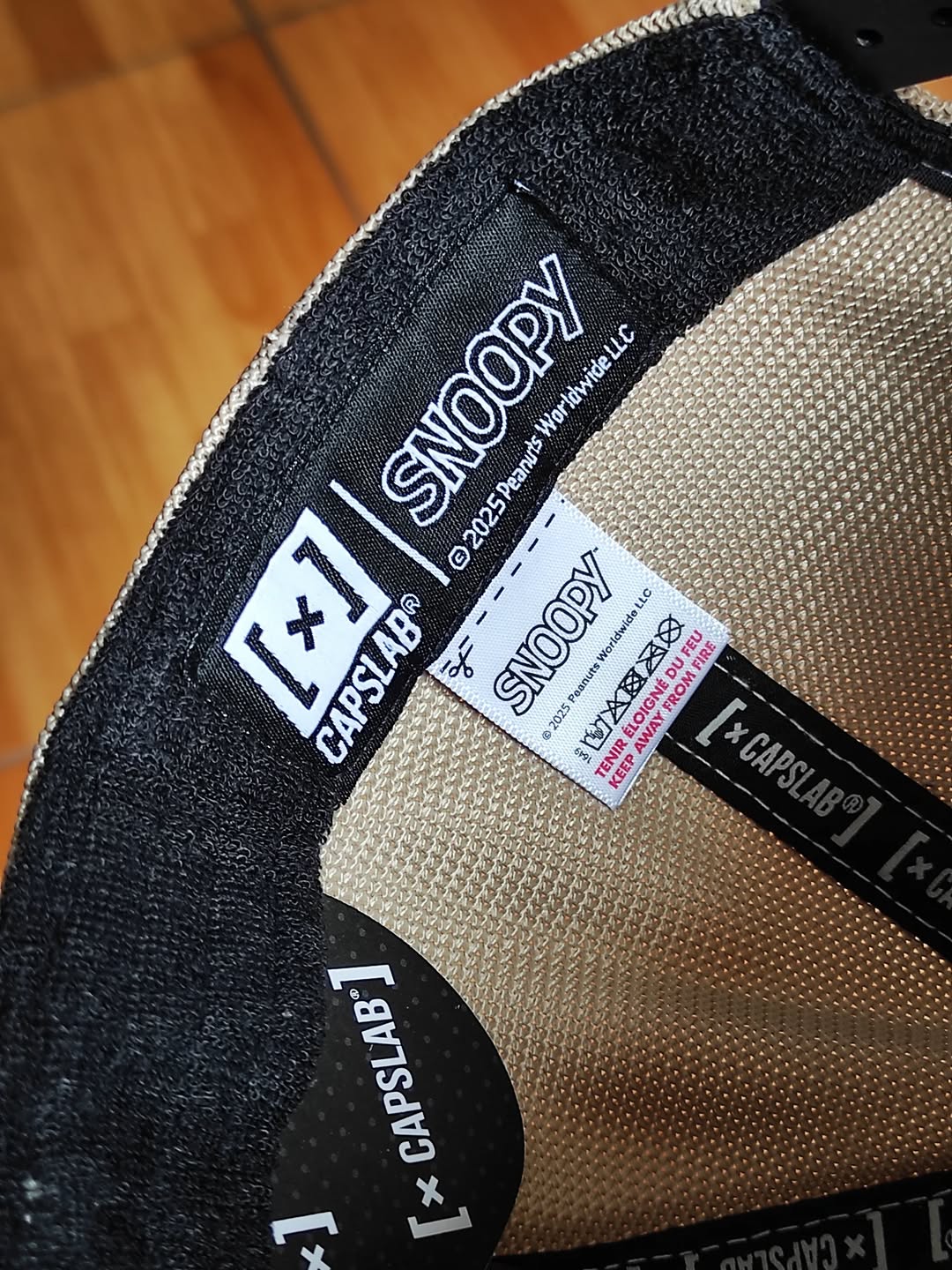 Gorra Capslab snoopy peanuts trucker cap