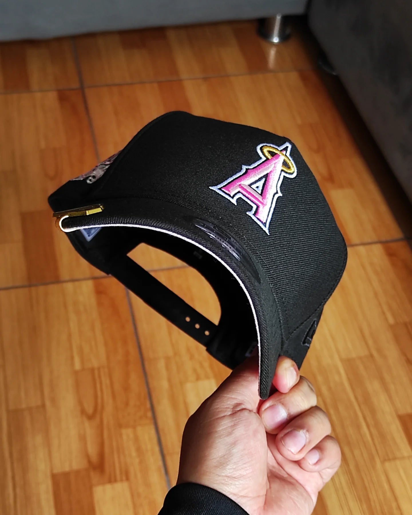 New Era Anaheim Angels 50th aniversario black/pin 9FORTY A-FRAME