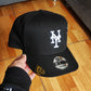 New York Mets Gray Bottom City Art Side Patch New Era 9Fifty Snapback - Black