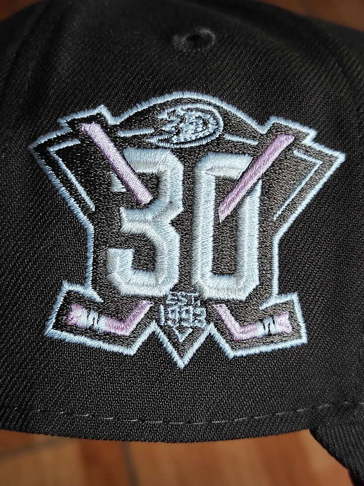 New era Anaheim ducks 30 TH aniversario Brown Forty A-frame Snapback