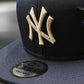 New York Yankees Gray Bottom City Art Side Patch New Era 9Fifty Snapback - Navy Blue