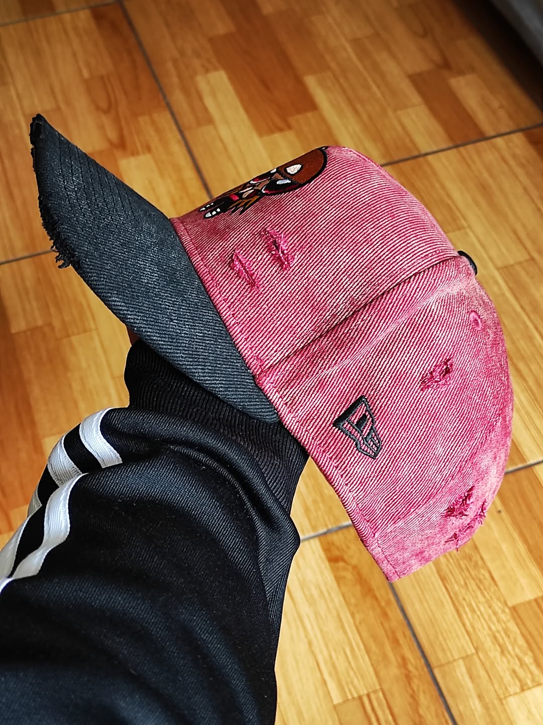 9FIFTY A-Frame Las Chicas Superpoderosas Rojo Ladrillo con Visera Negra