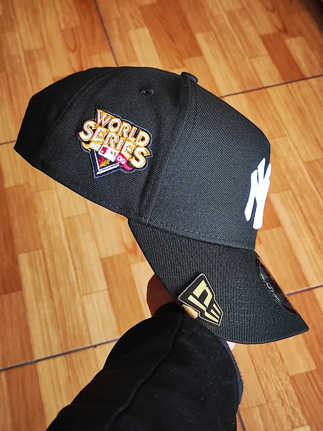 New York Yankees Black 2009 World Series 9FORTY A-FRAME Snapback
