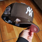 New York yankees mlb walnut pink uv / new era 59fifty