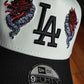 New Era Los Angeles Dodgers World Series 2025 Dragon Chrome Two Tone Edition 9Forty A Frame Snapback Hat