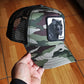 Gorra trucker camuflaje pantera Panther Camouflage Seasonal The Farm de Goorin Bros.