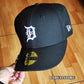 New Era Detroit tigers clásica negra 59Fifty Fitted Hat