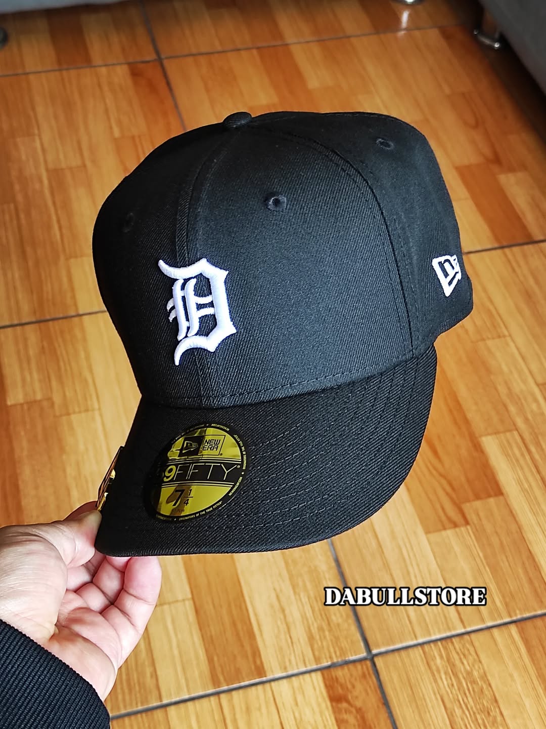 New Era Detroit tigers clásica negra 59Fifty Fitted Hat