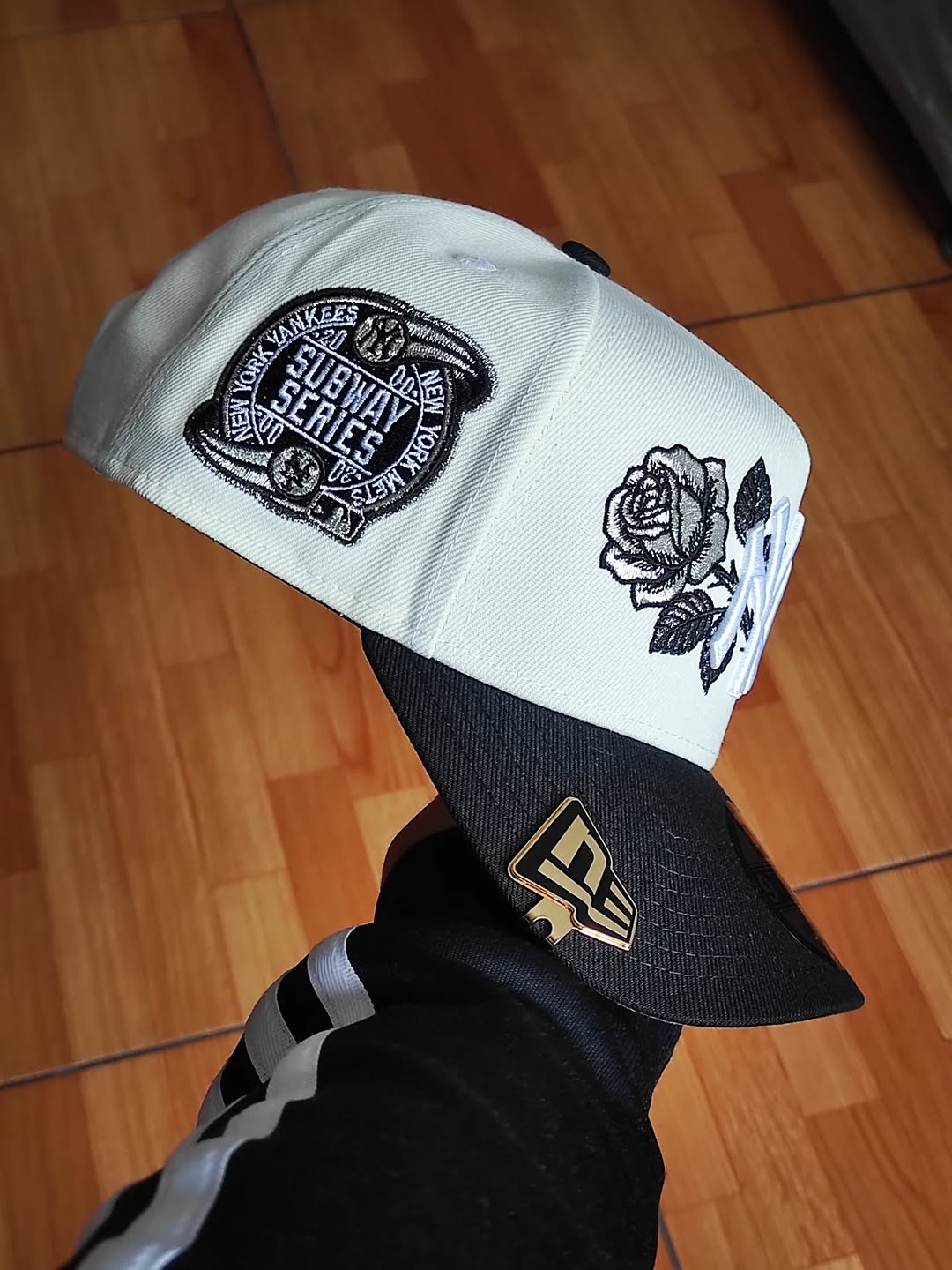 NewEra New York yankees Subway series Rose tow Tone 9FORTY A-FRAME SNAPBACK