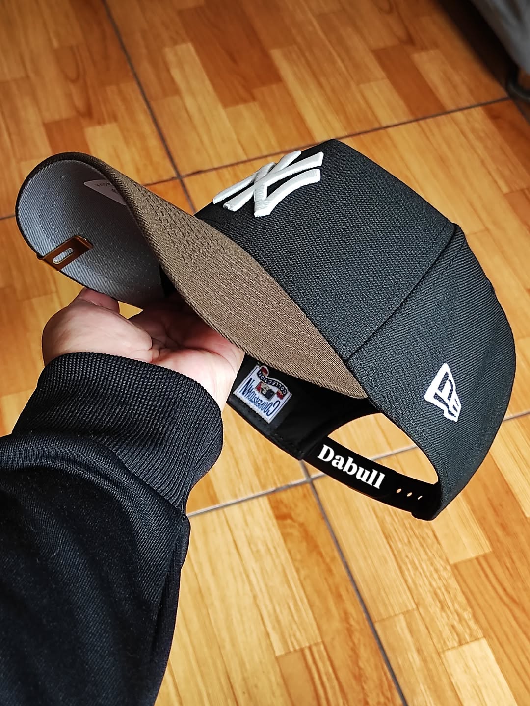 New Era New York Yankees world series Black Brown 9FORTY A-FRAME Snapback