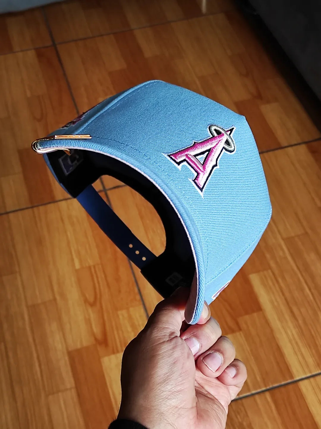 NewEra Anaheim Angels 50TH aniversario blue sky 9Forty A-FRAME SNAPBACK