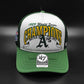 47brand oakland athletics bcptn world series dark green foam champ offside trucker snapback hat