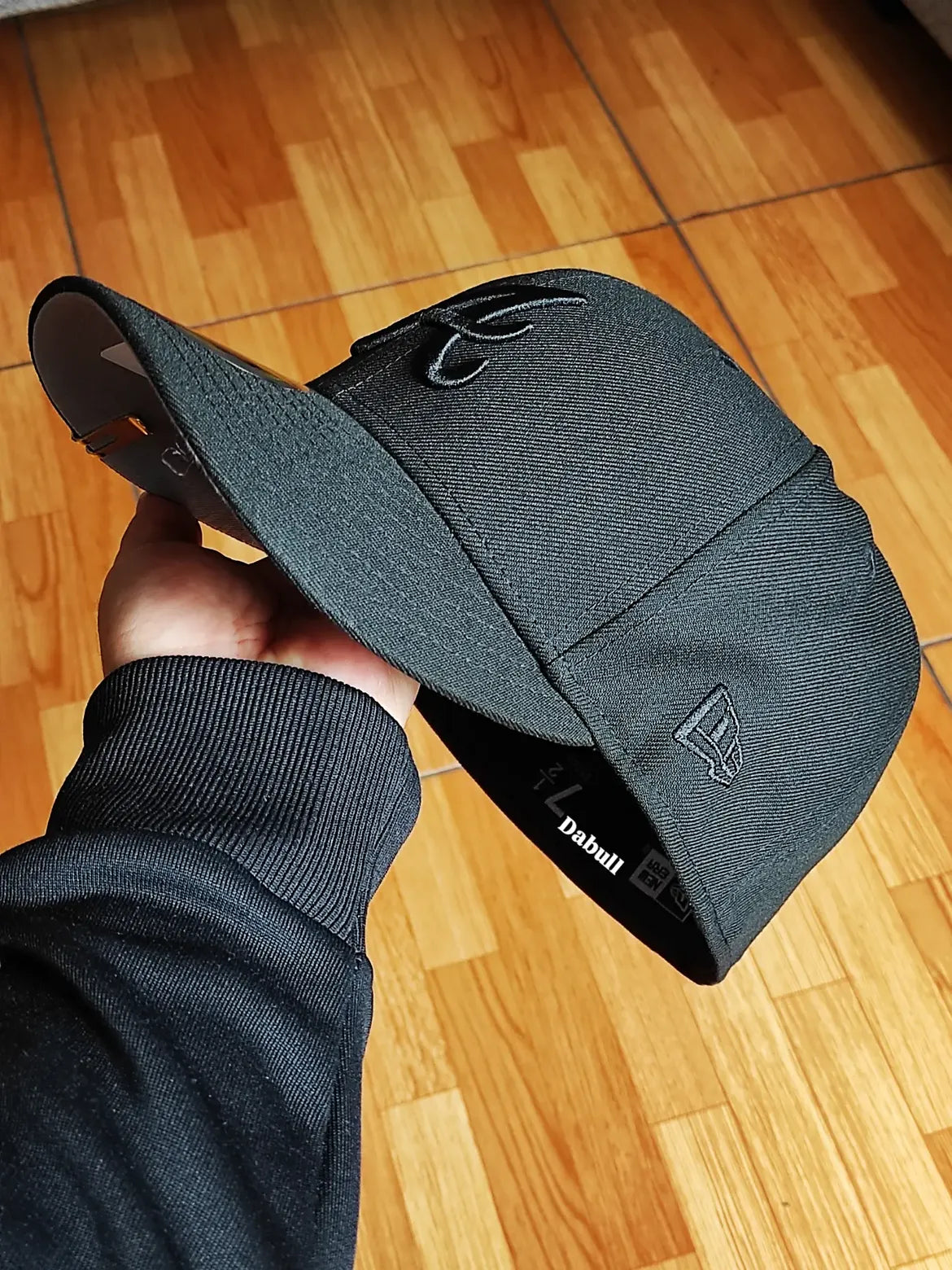 59FIFTY New Era Atlanta Braves World Series black on black gold