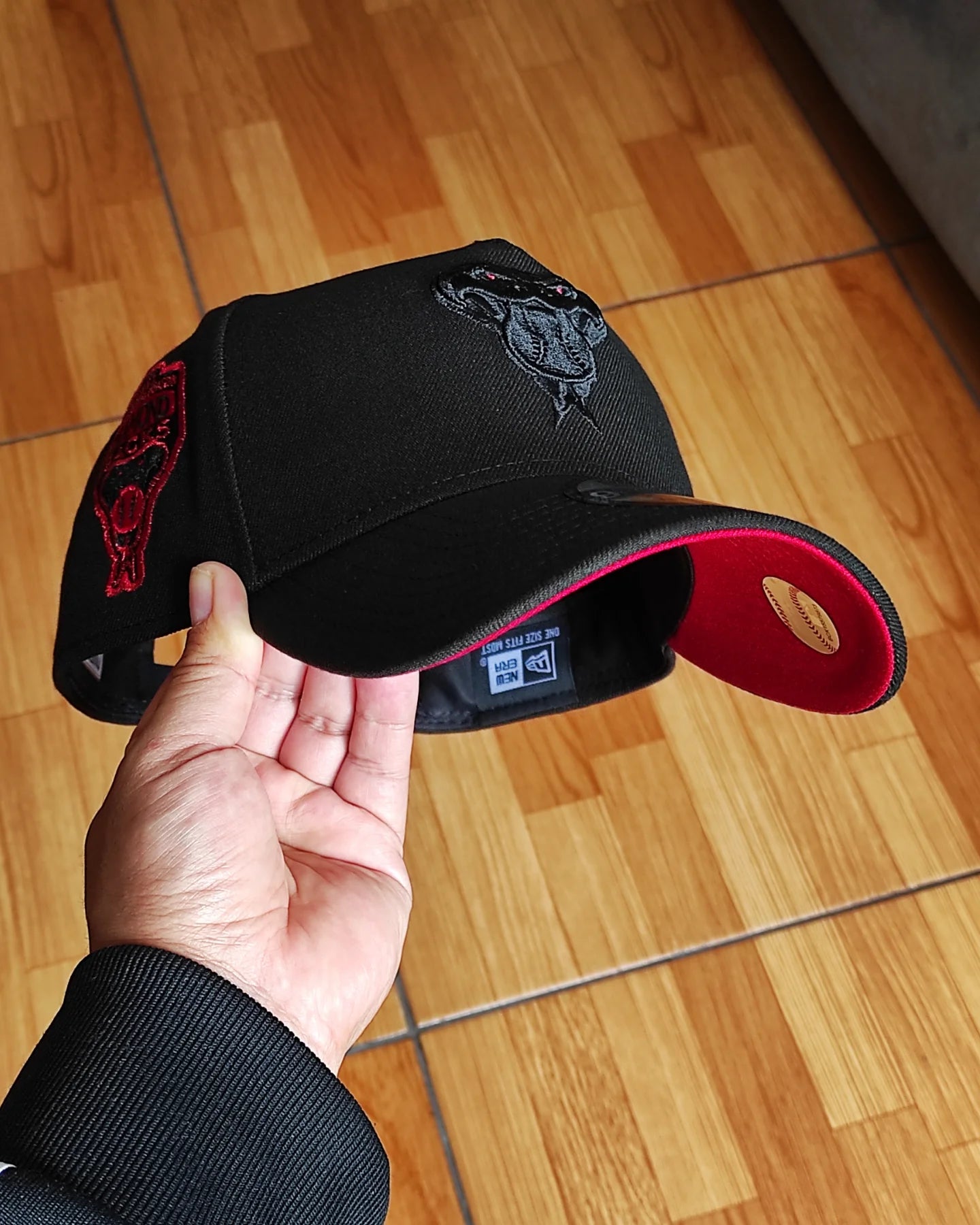New Era Arizona Diamondbacks inaugural season black red 9forty A-FRAME