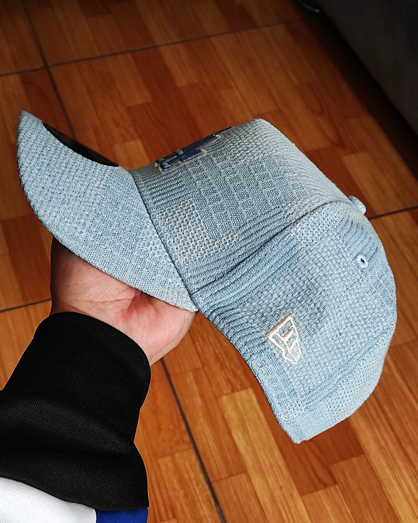 New Era Los Angeles Dodgers Denim Logo essentials 9 forty a-frame