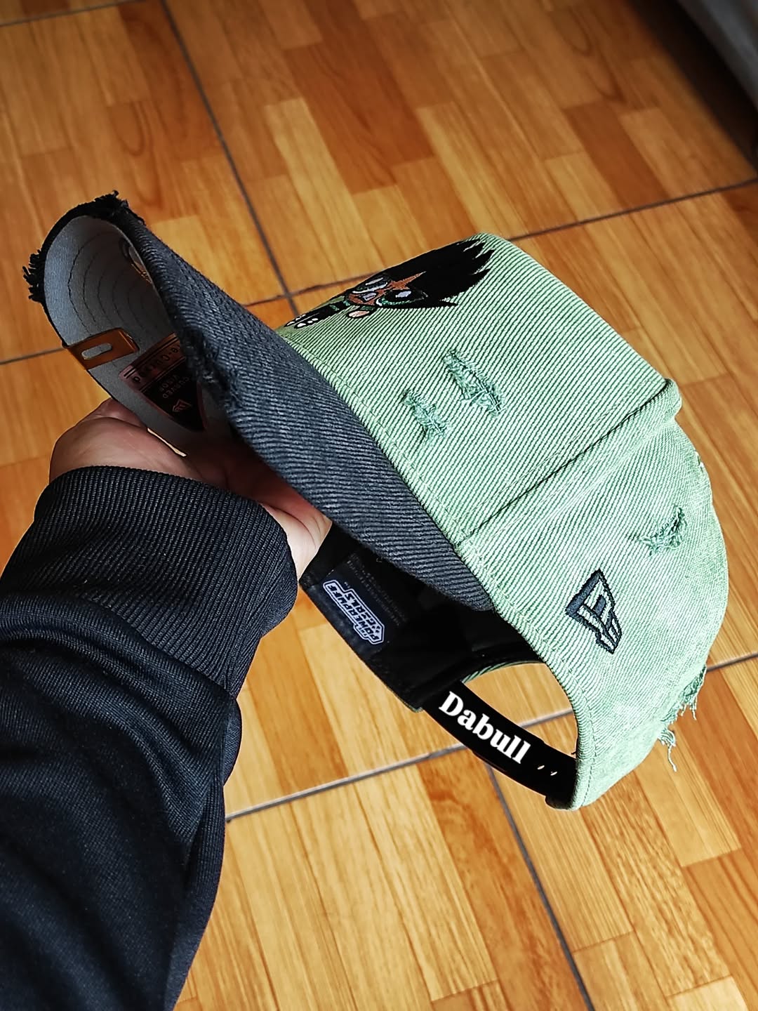 9FIFTY A-Frame Las Chicas Superpoderosas verde con Visera Negra