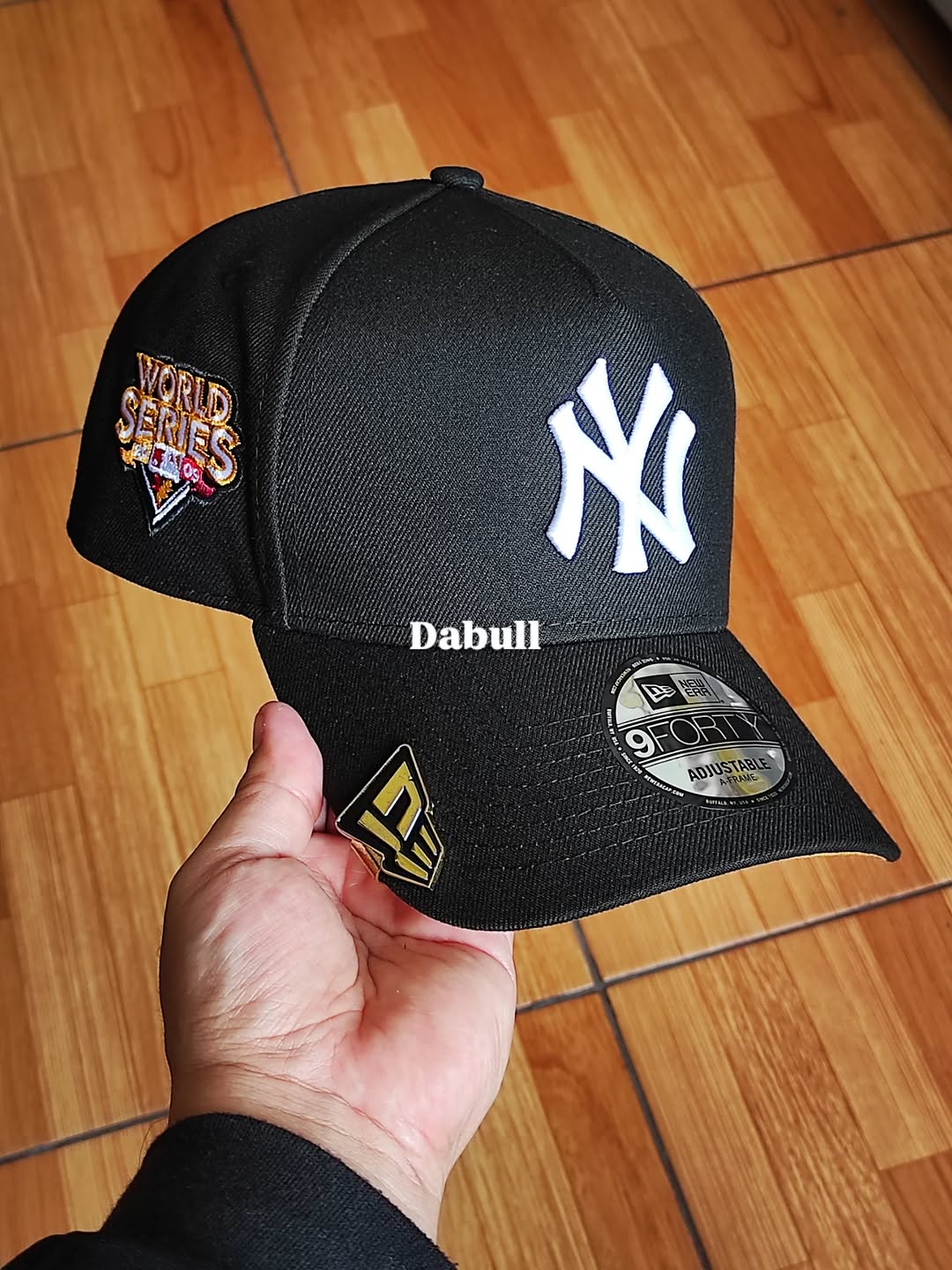 New York Yankees Black 2009 World Series 9FORTY A-FRAME Snapback