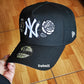 New Era New York Yankees black Subway series Edition 9Forty A Frame Snapback Hat