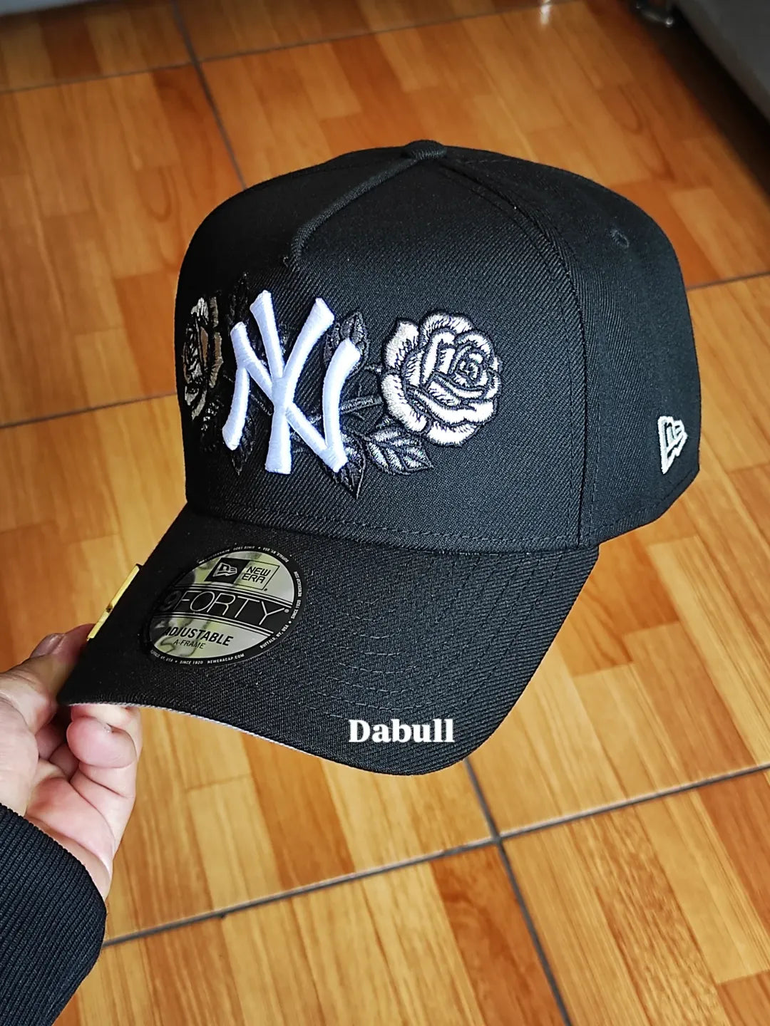 New Era New York Yankees black Subway series Edition 9Forty A Frame Snapback Hat