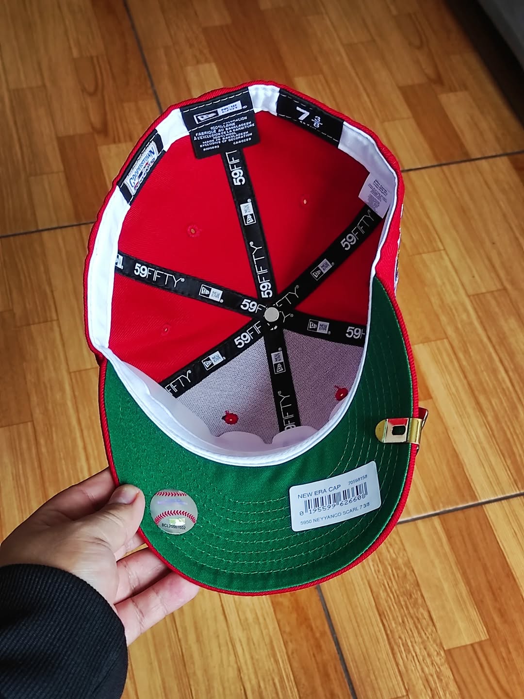 New Era New York Yankees World Series red 59FIFTY FITTED