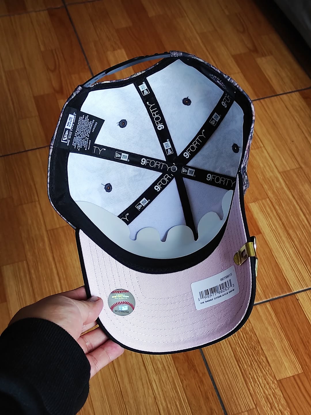 New era Atlanta Braves SKULL ☠️ 9FORTY A-FRAME hat