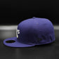 New Era Oakland Athletics 59 fifty world series patch pink uv hat - morado