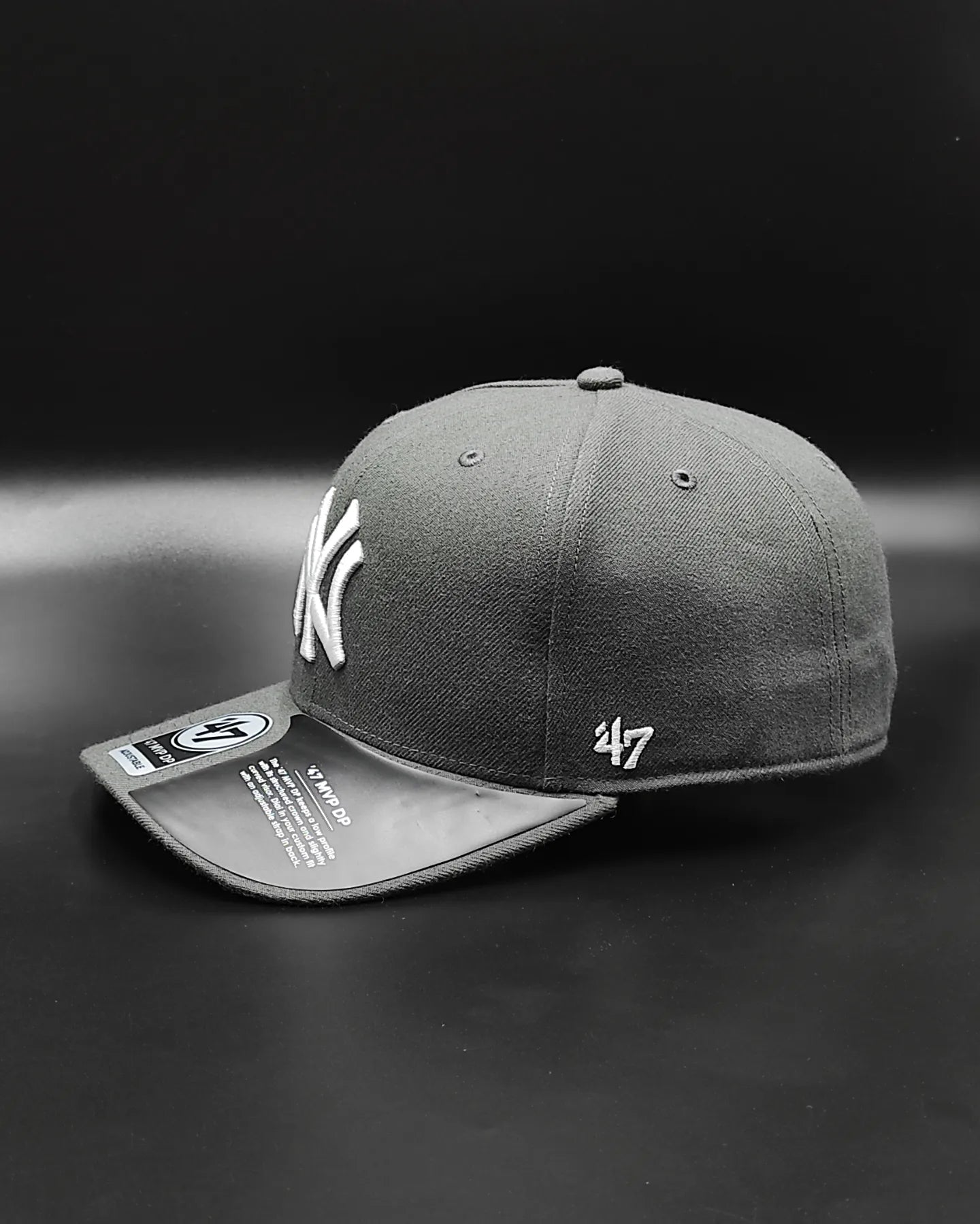 47brand New York Yankees cold zone classic color plomo snapback cap