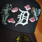 Detroit tigers mlb BLACK two tone pink uv/ New Era 59fifty