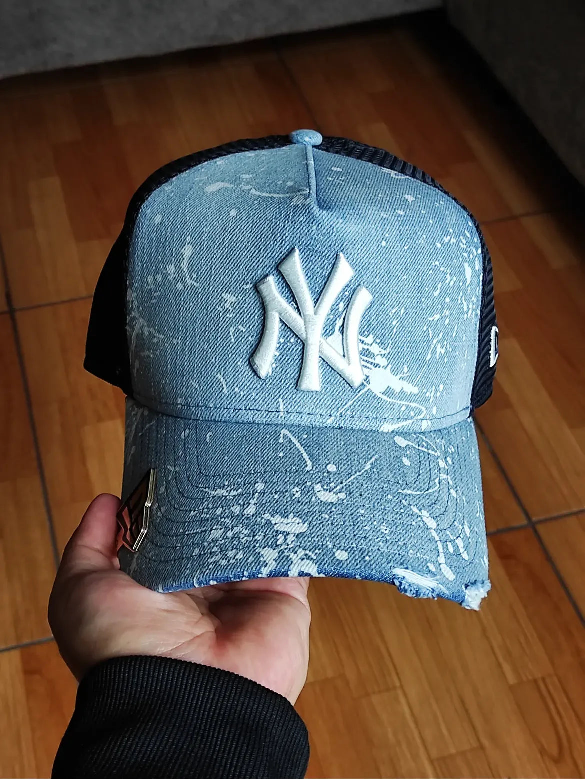 Trucker 9FORTY A-Frame Denim New Era New York Yankees