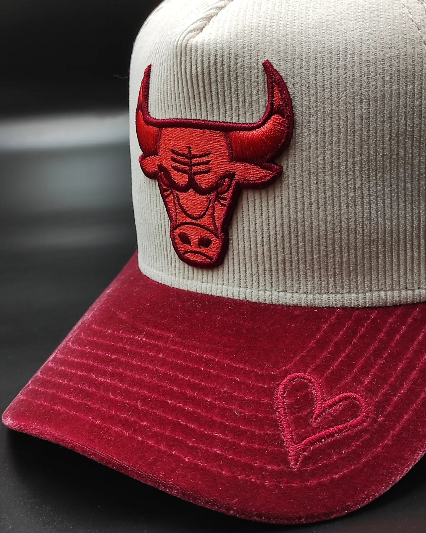 Newera Chicago Bulls Corduroy velvet  9 forty aframe Snapback