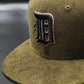 New Era 59fifty martini corduroy detroit tigers 2000 inaugural patch hat - olive