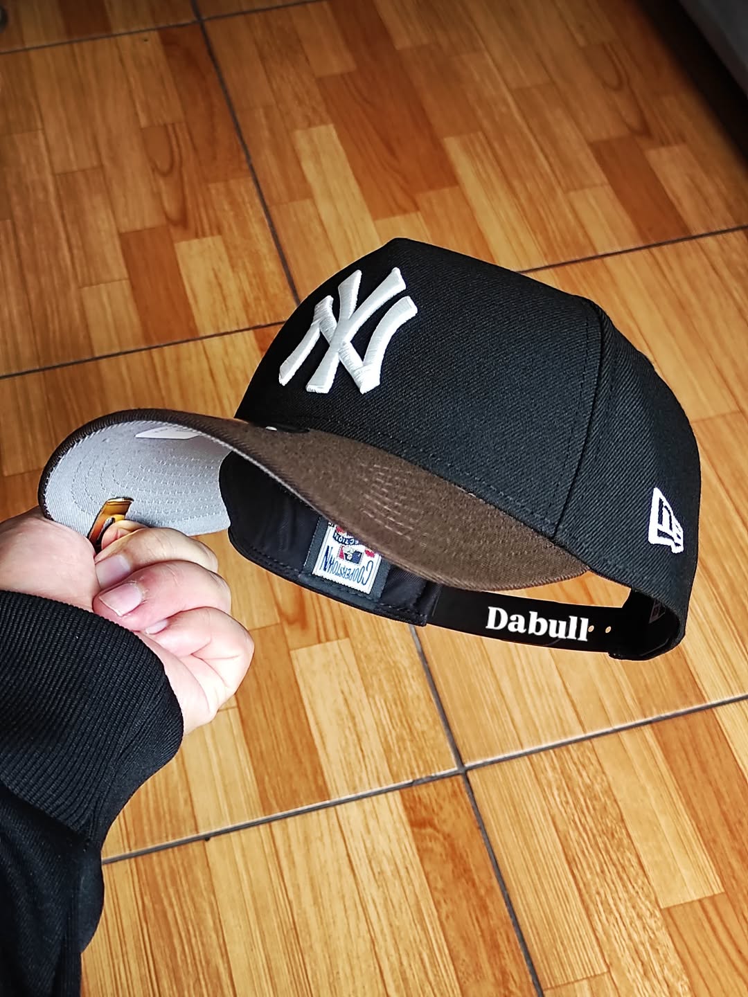 New Era New York Yankees world series Black Brown 9FORTY A-FRAME Snapback