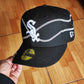 New Era White sox chain✨️ wrap black 59FIFTY Fitted