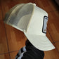 Gorra trucker beige serpiente Menace Deadly Companion Core Canvas The Farm de Goorin Bros