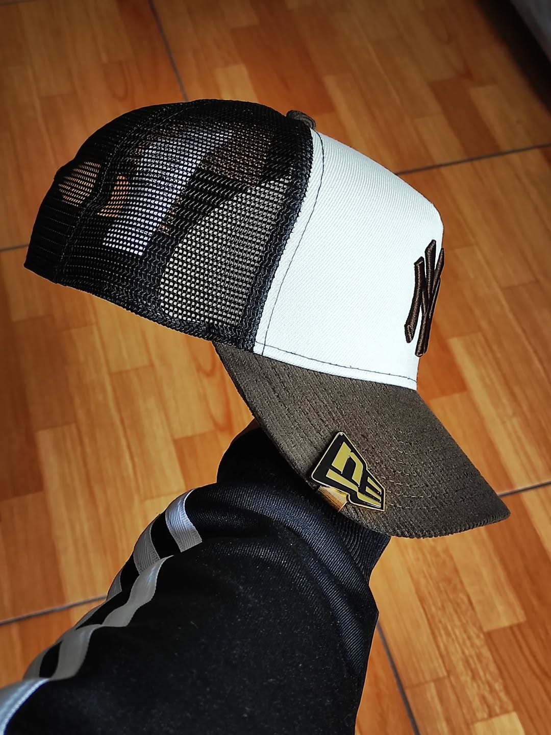 New Era New York Yankees trucker a frame Snapback víscera cord.