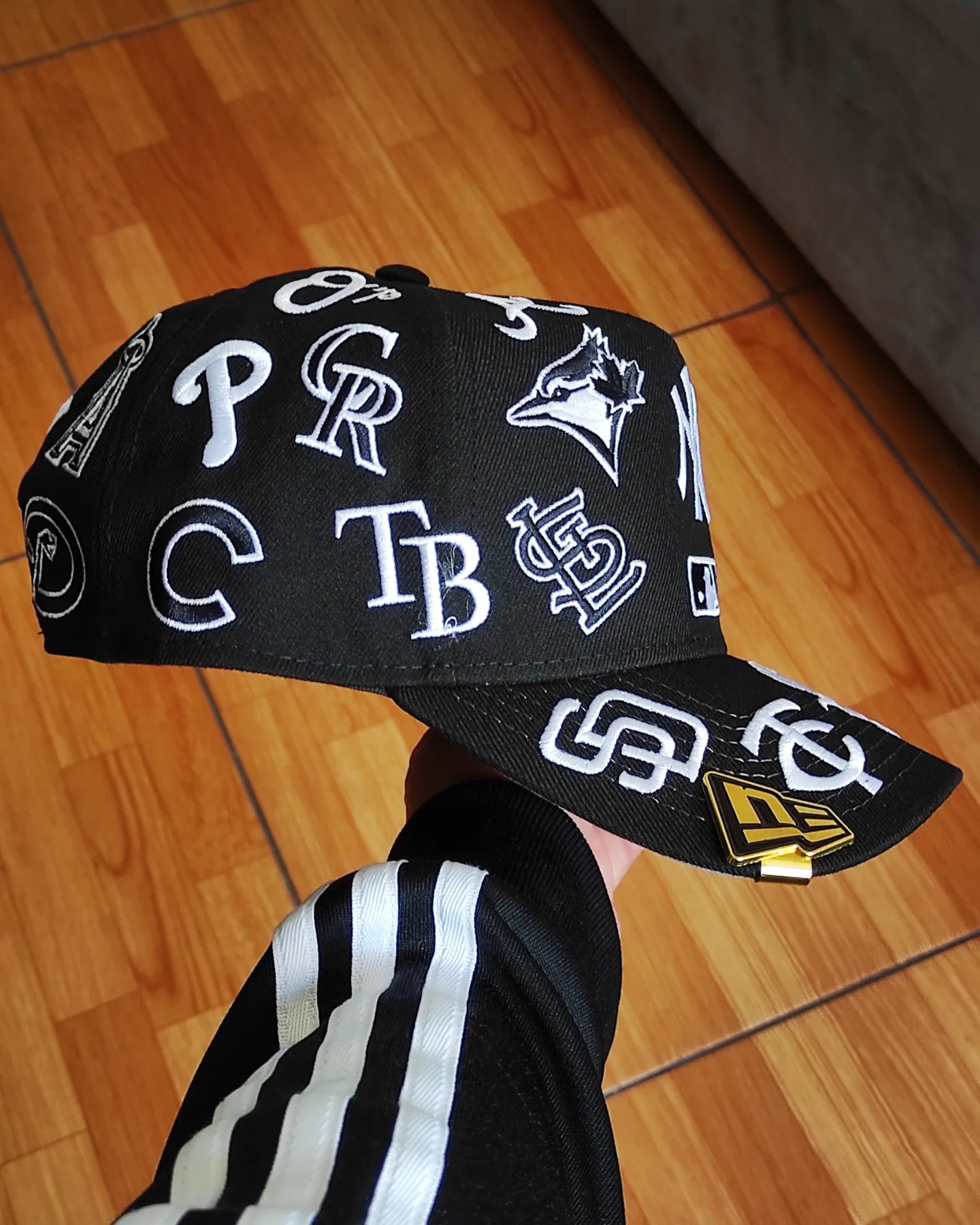 New Era MLB 'All Over ' 9FORTY A-Frame Snapback