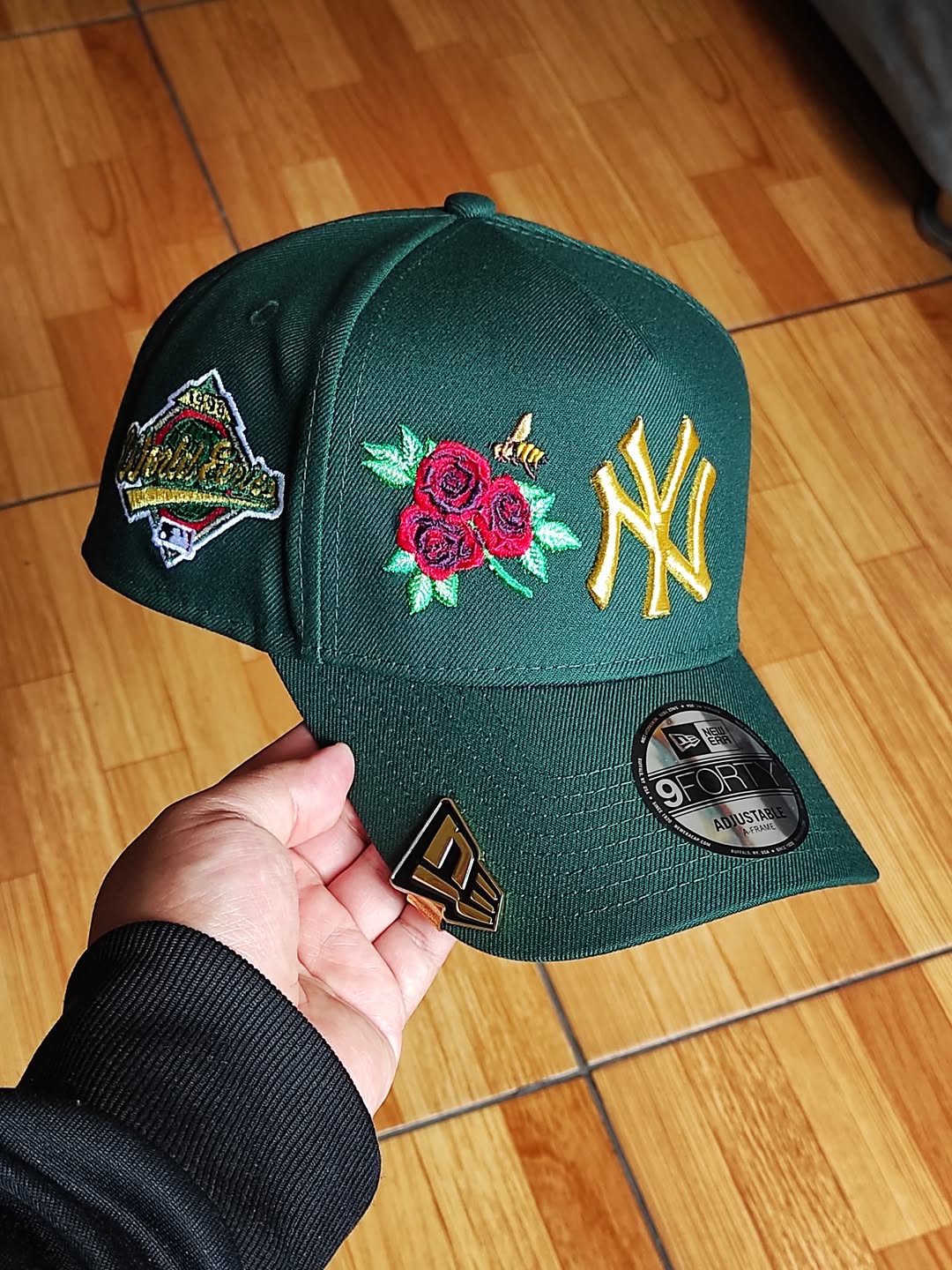 New Era New York Yankees World Series 1996 dark green rose 9forty A-FRAME