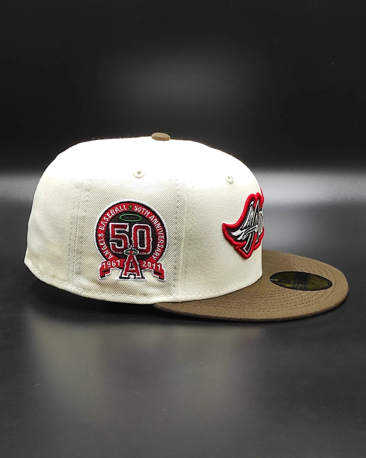 New Era Anaheim Angels 59 FIFTY 50 Th aniversary tow tone