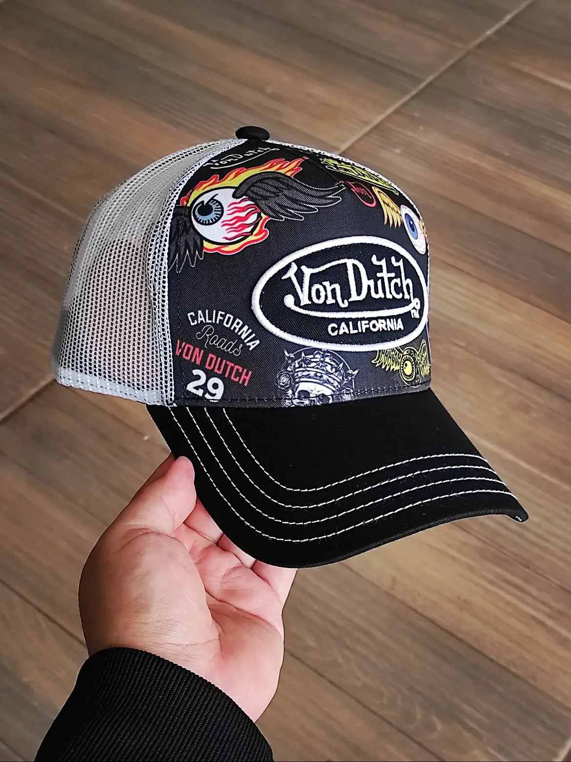 Von dutch trucker cap multilogo Exclusiva