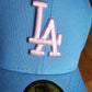 New Era Los Angeles Dodgers world series champions 2024 sky pink 59fifty