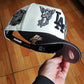 New Era Los Angeles Dodgers 40th Anniversary Angel Chrome Two Tone Edition 9Fifty A Frame Snapback Hat