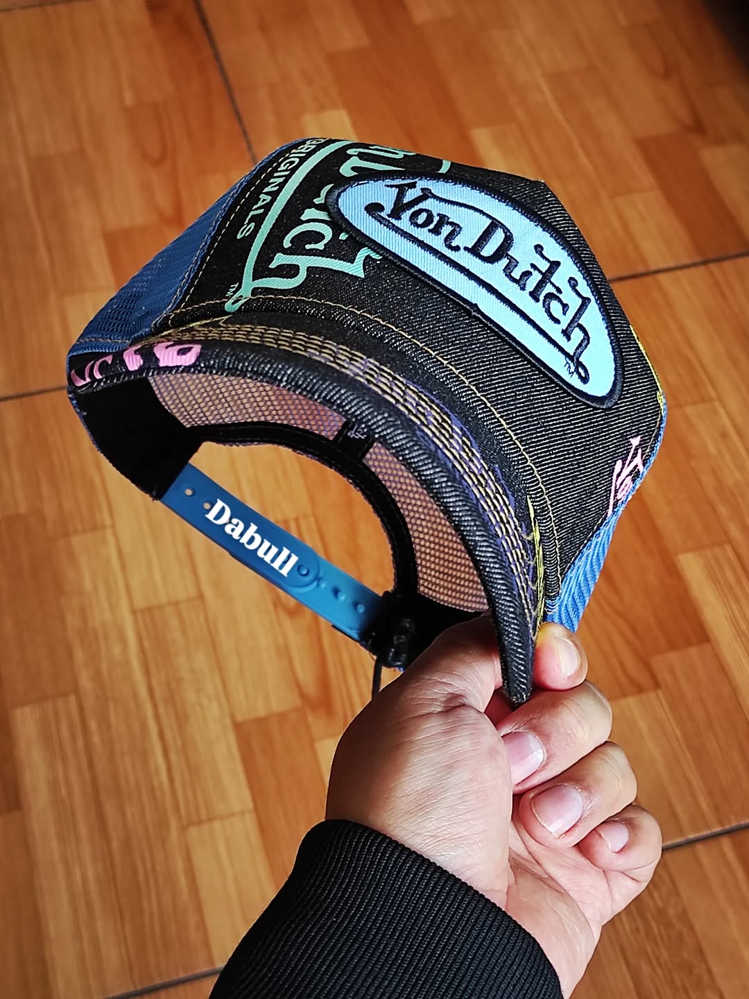 Multilogo Dutch Denim Trucker Hat