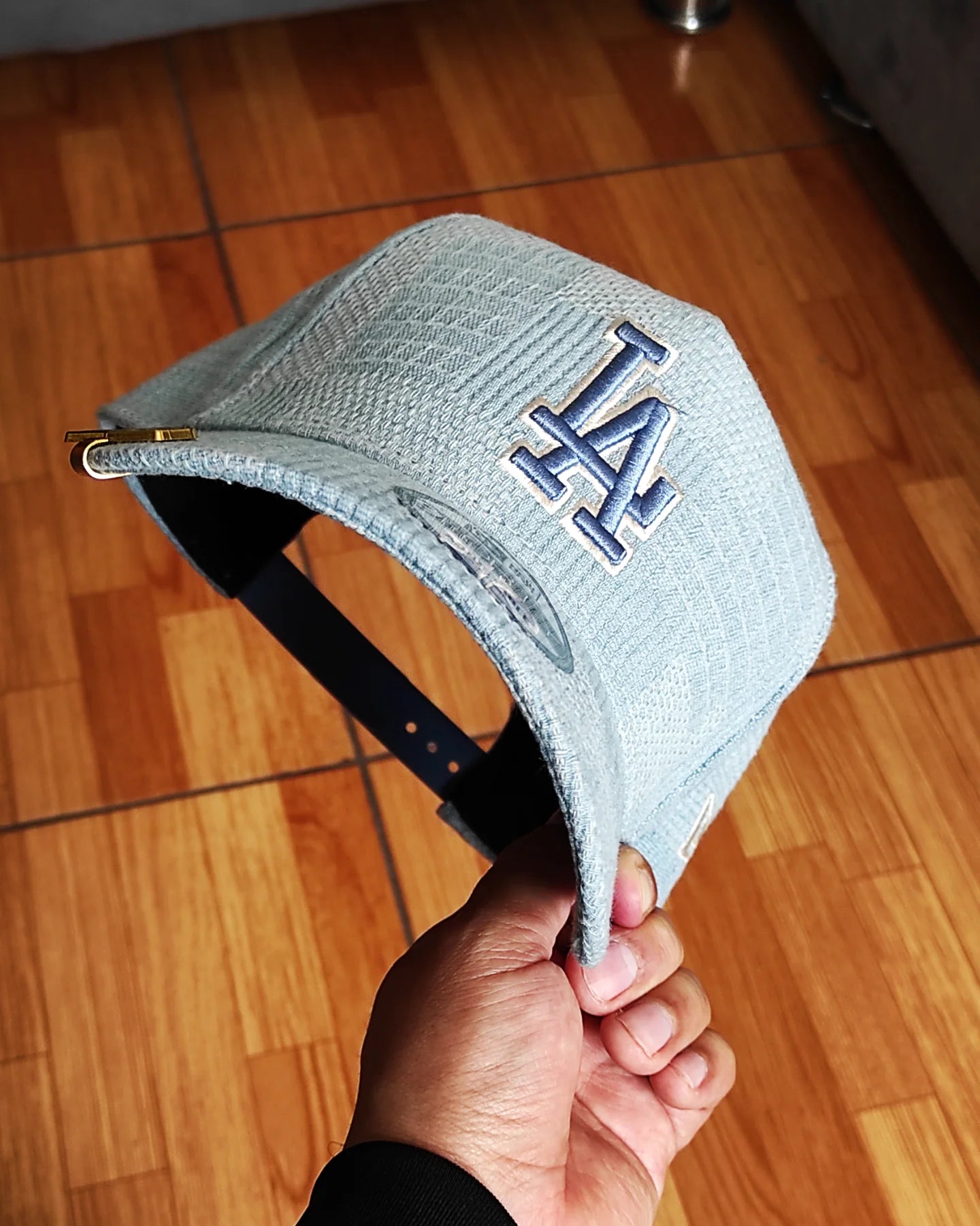New Era Los Angeles Dodgers Denim Logo essentials 9 forty a-frame