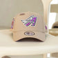 New Era 9Forty A-frame Anaheim Angels 50TH Anniversary Camel / Sparkling Grape 🍇UV CAP + pin 📌