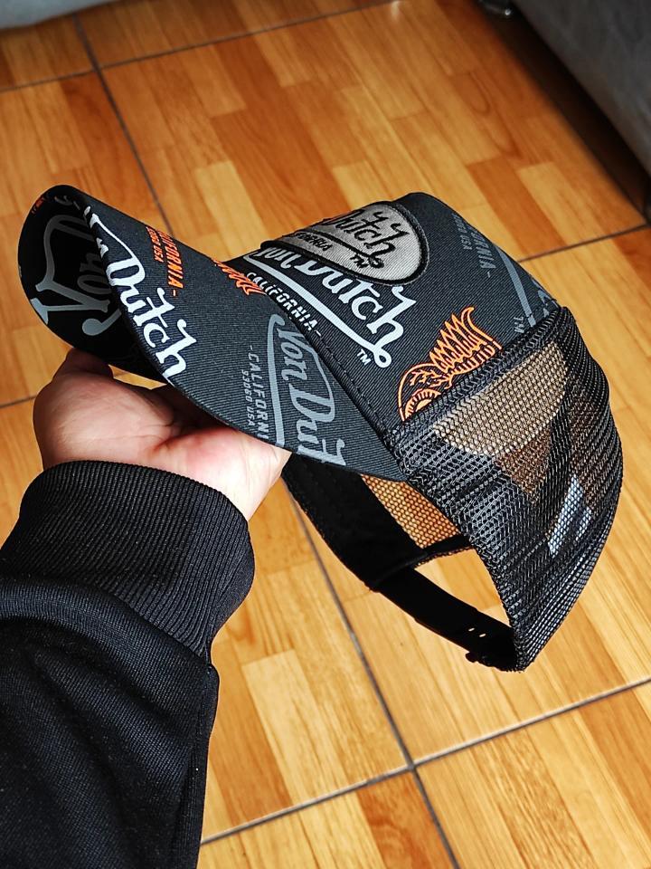 Gorra Von dutch trucker multilogo black edition