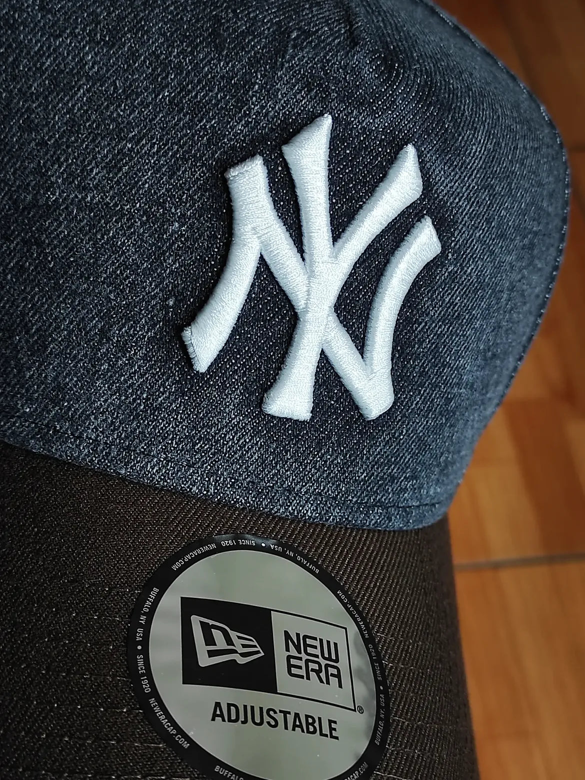 New Era New York Yankees Subway series denim Two Tone 9Forty A-frame Snapback