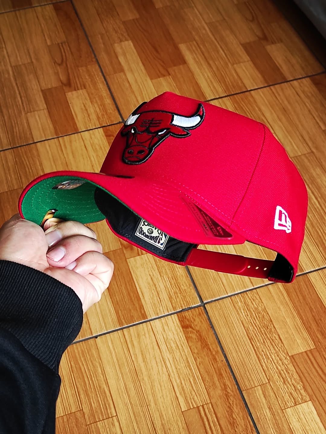 New Era Chicago Bulls NBA champions 1996 red 9Fifty A Snapback