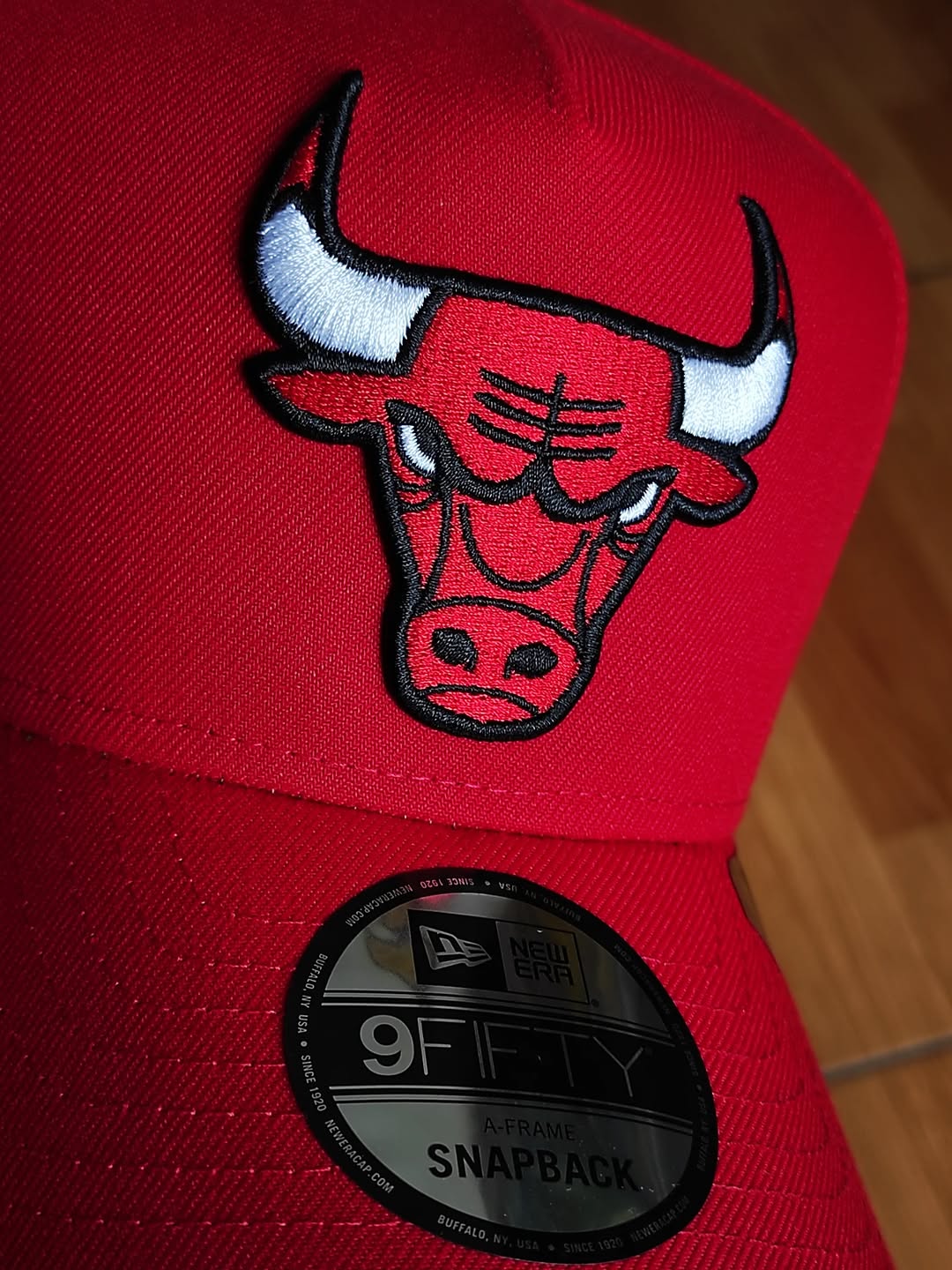 New Era Chicago Bulls NBA champions 1996 red 9Fifty A Snapback