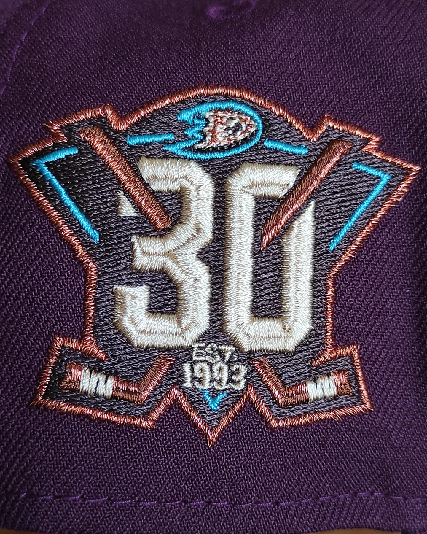 New Era Anaheim Ducks 30th aniversario prime 9FORTY A-FRAME